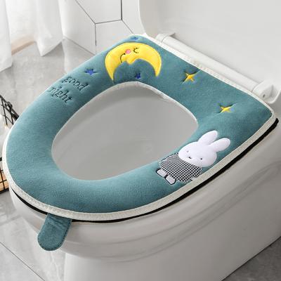 Seat Soft Clean Household Winter Thickened Toilet Cover Waterproof Mat with Zipper Toilet Cushion Bathroom Accessories