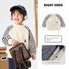 Right European Style Boys' College Style Bear Series Versatile Sweatshirt Autumn New Children's Clothing Toddler Baby Top Trendy