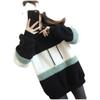 Lamb Wool Plus Velvet Sweatshirt Women's Autumn and Winter Loose Large Size Outer Wear Thickened Warm Hooded Top Jacket