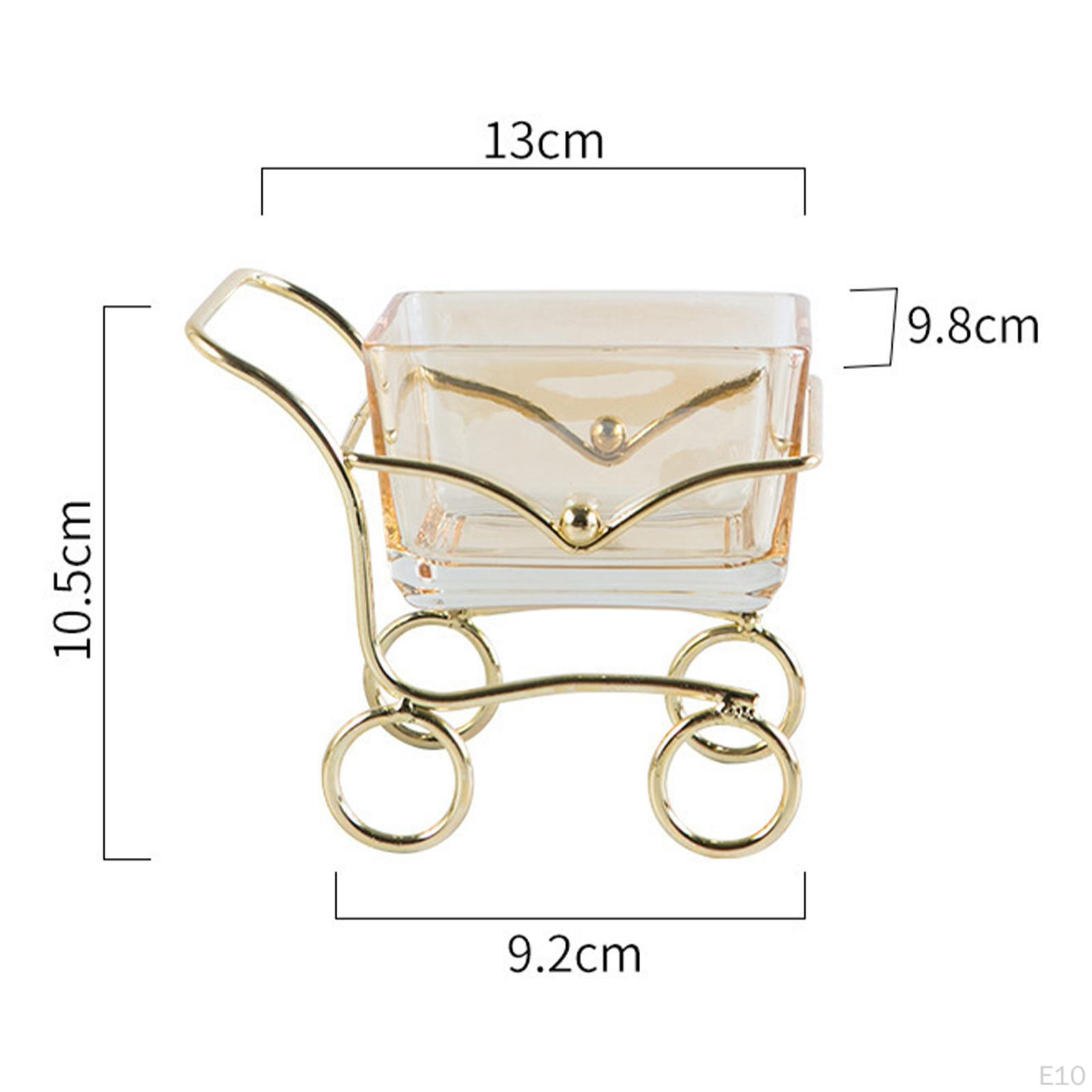 Подсвечник Поднос Чайная Подставка Современный Металлический Подсвечник White Ceramic — фото 8