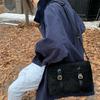 Latest Design Korean Ins Postman Bag Designed for Women Suede Classic Matte One-shoulder Crossbody Bag Durable Material