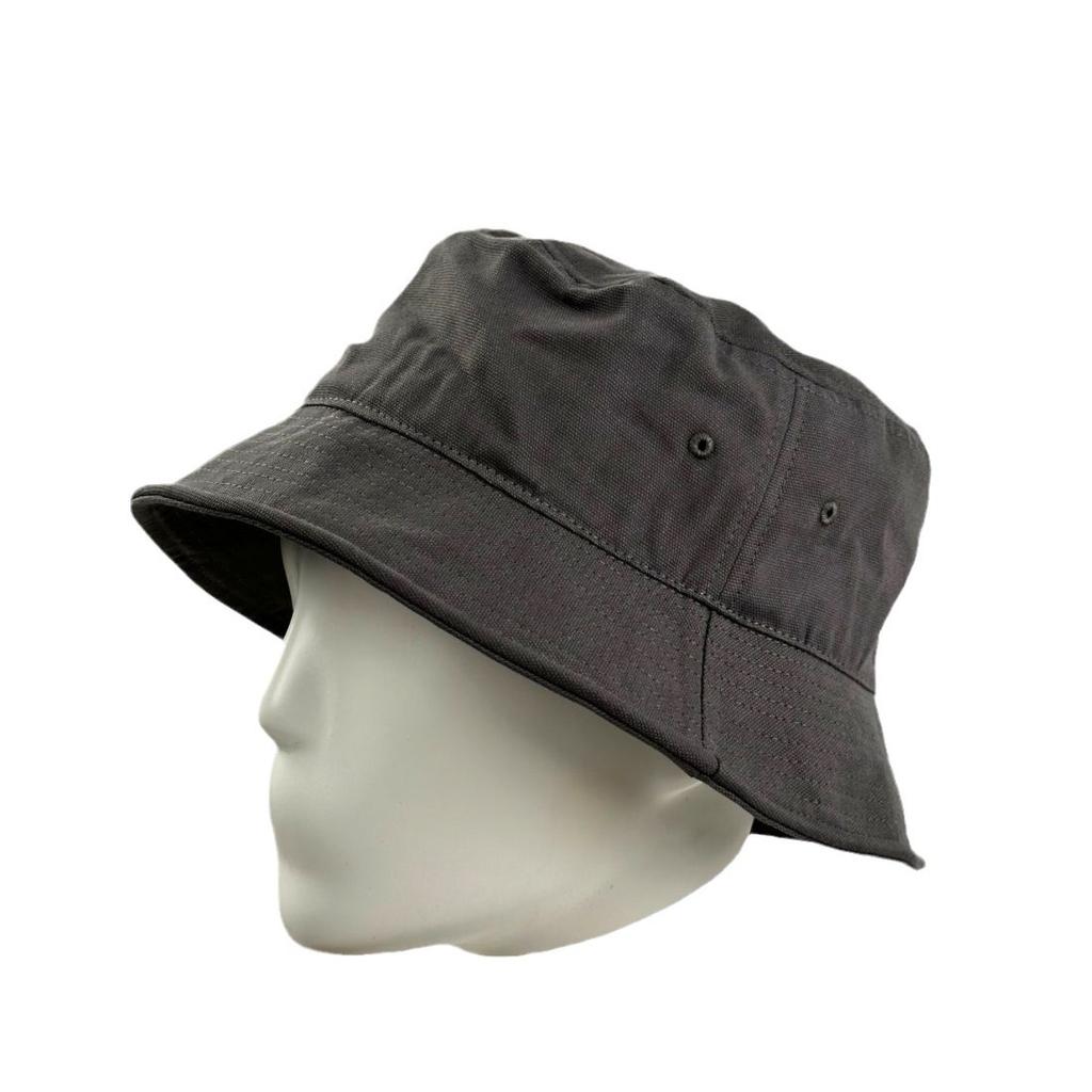 Solid color summer washed black bucket hat men and women trendy versatile retro sunshade sunscreen hat
