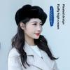 New Beret Women's Mink Hair Hat Pumpkin Foreign Style Fashion Thickened Versatile Octagonal Hat Winter Warm Hat
