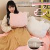Hello Kitty Dual-Use Pillow Blanket: Office Nap Pillow & Car Blanket