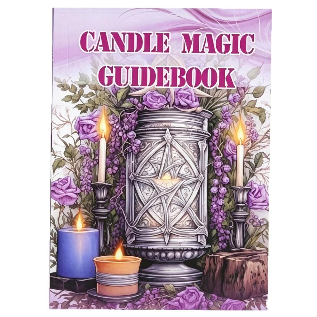 Candle Magic Guide: Mystical Wax & Witch-Style Notebook