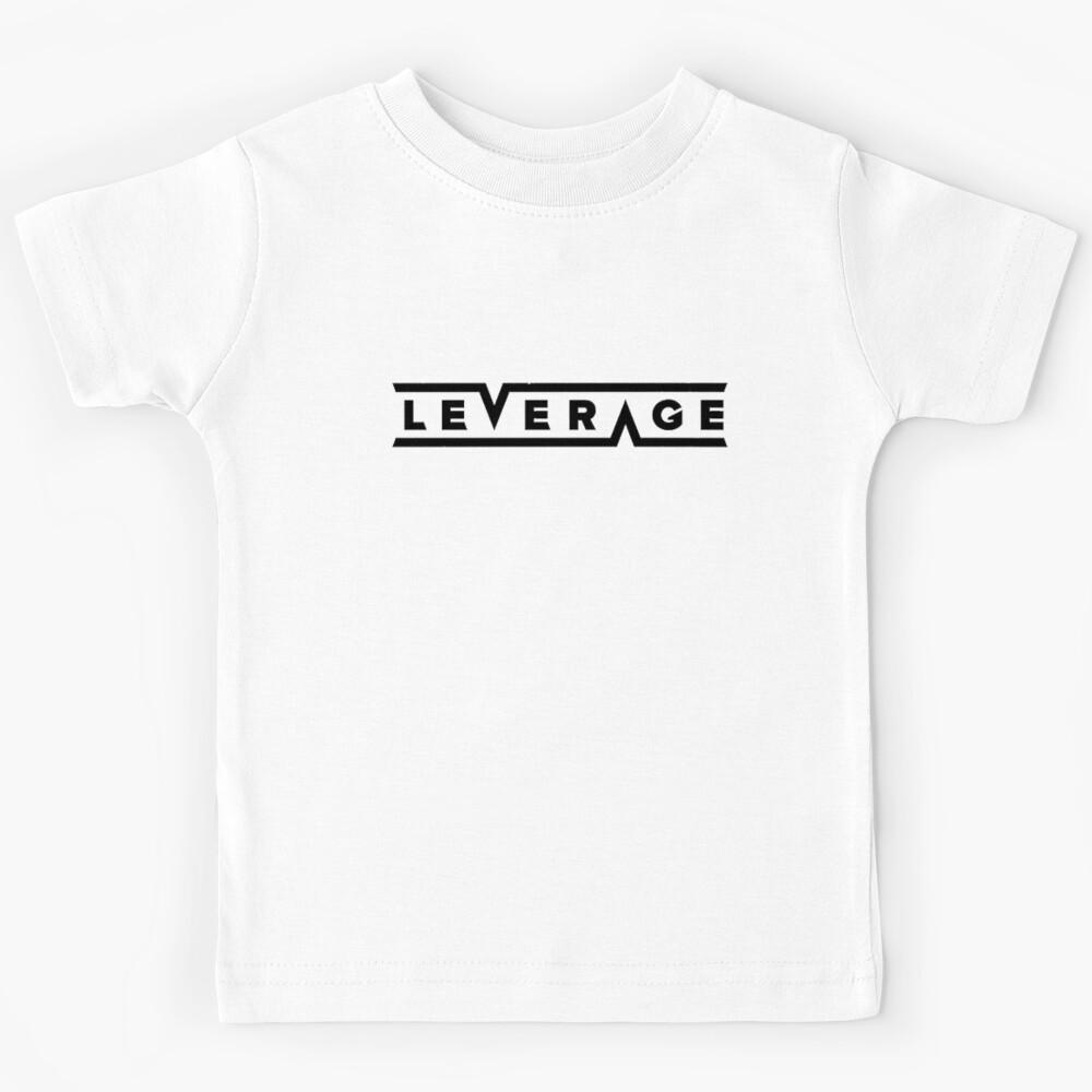 Leverage rock band Finland - Black Version Kids T-Shirt 170