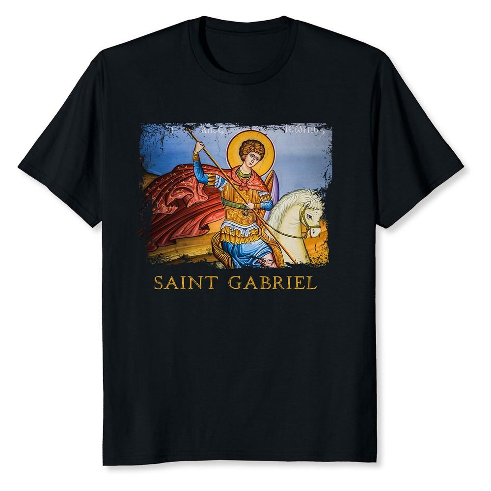 NEW LIMITED Saint Gabriel The Archangel Gabriel Wings T-Shirt Unisex T-Shirt M