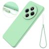 For Xiaomi Poco C75 5G/Poco C75 4G/Redmi 14R 5G/14C 4G/A4 5G Case Liquid Silicone Anti-Scratch Phone Cover with Hand Strap
