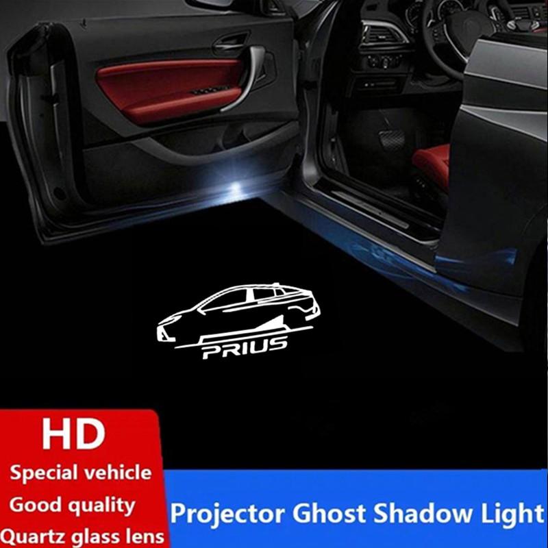 

Led Car Door Welcome Laser Projector Logo Night Light Wireless For Toyota Prius 20 30 50 XW20 XW30 XW50 2003-2023 Car Decoration 2PCS