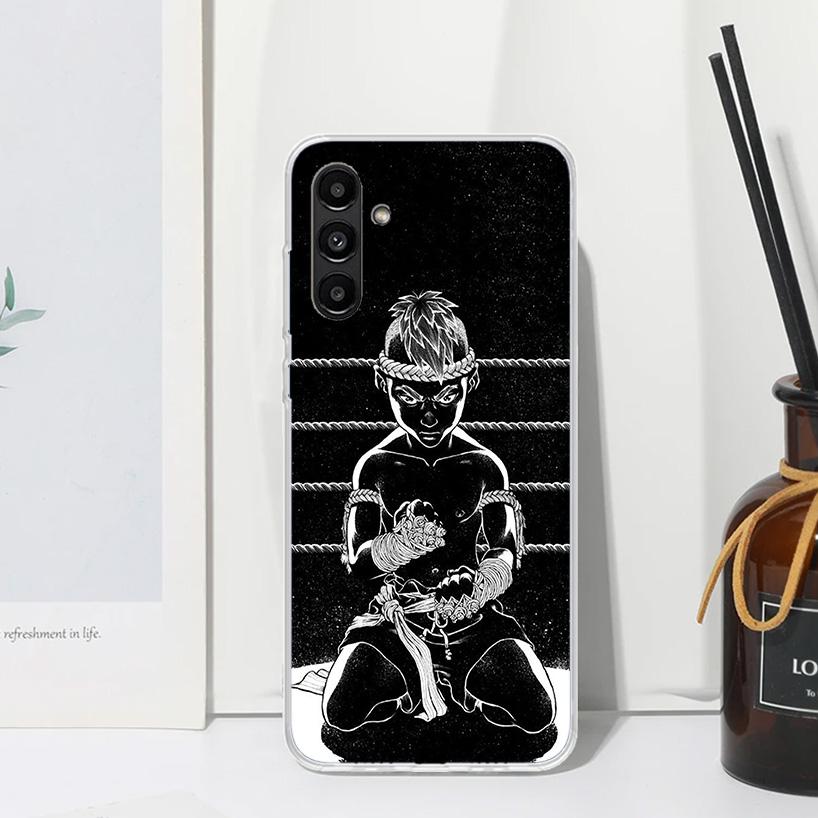 Muay Thai Fight Boxing Phone Case For Samsung Galaxy A17 A37 A57 A16 A26 A36 A56 A15 A25 A35 A55 A14 A24 A34 A54 A13 A23 A33 A53