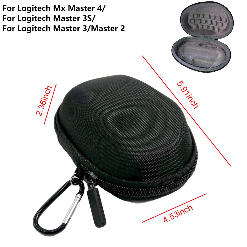 Tragbare Hülle Kompatibel mit Logitech MX Maus Hartschalenkoffer Kabellose Maus Tasche Kompatibel für Logitech MX Master 4/3S/3/2