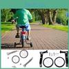 Versatile Adjustable Training Wheel Support For Children's Bikes With Sturdy Build