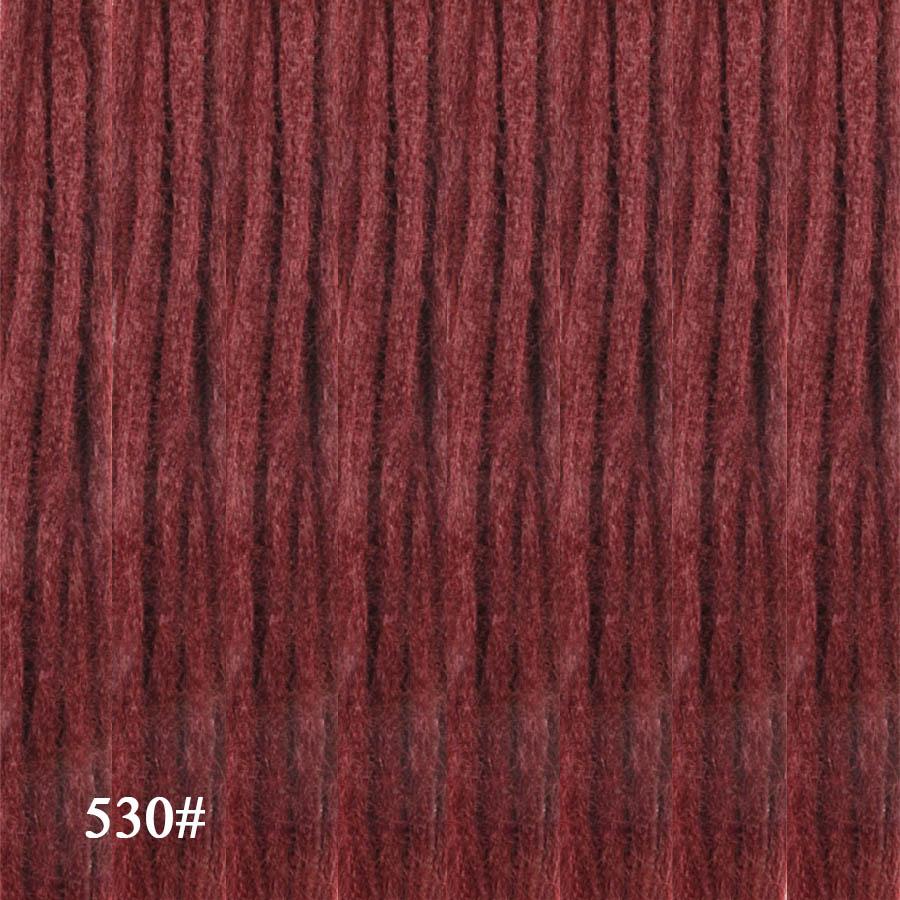 Syntetiske Dreadlock Extensions Håndlaget heklet hår 20 tommers Dread Extensions Heklefletter for menn/kvinner dreadlocks hår