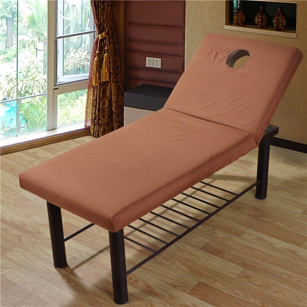 Atemloch-Bettwäsche, Spannbettlaken, Beauty-Massage-Spa-Salon-Tisch-Spannbettbezug