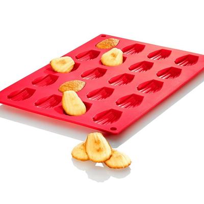 Molde de Silicona para Magdalenas de 20 Cavidades Antiadherente Molde para Pastel Herramienta para Hornear para Pastel Casero DIY Dulce