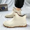 Neue Outdoor Rutschfeste Leichte Schuhe Herren Regenstiefel Wasserdicht Gummi Anglerschuhe Langlebige Wasserdichte Gummi Anglerschuhe