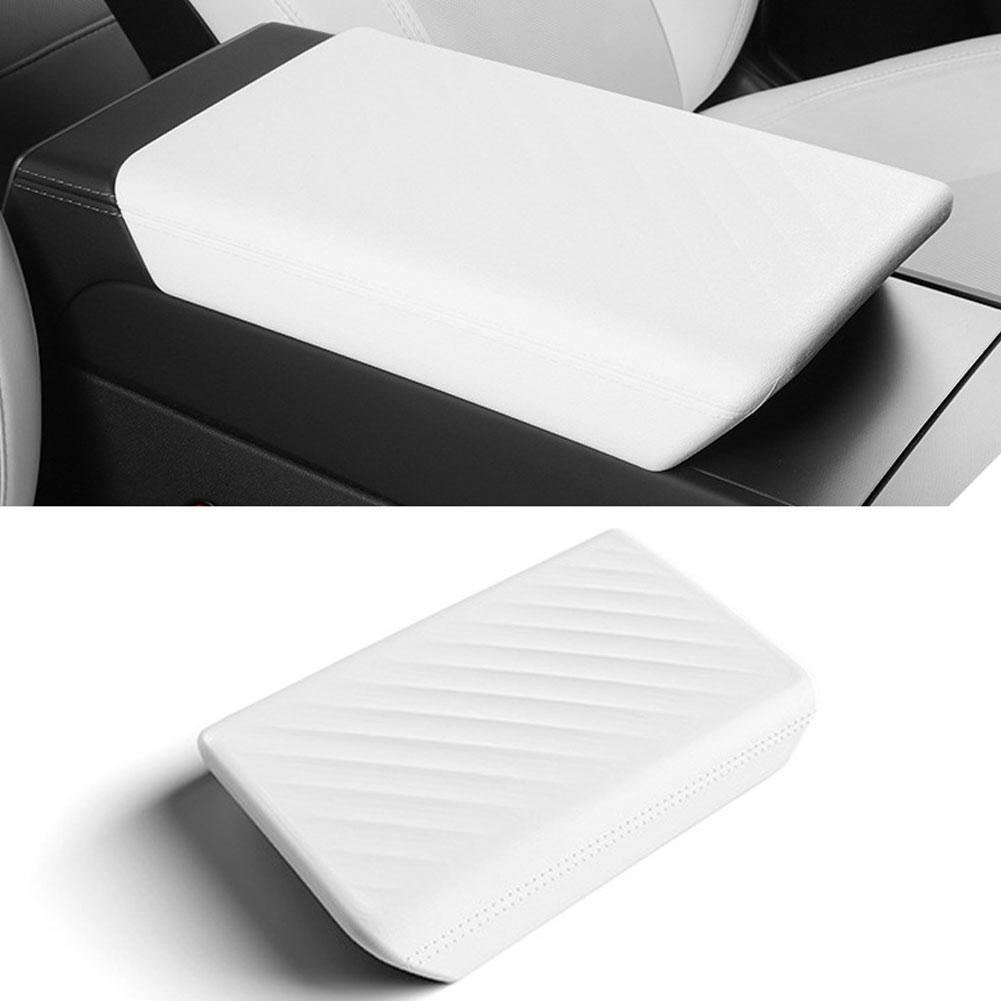 

for Tesla Armrest Box Protective Cover Central Armrest Cover TPE Soft Case Center Console Lid Auto Accessories