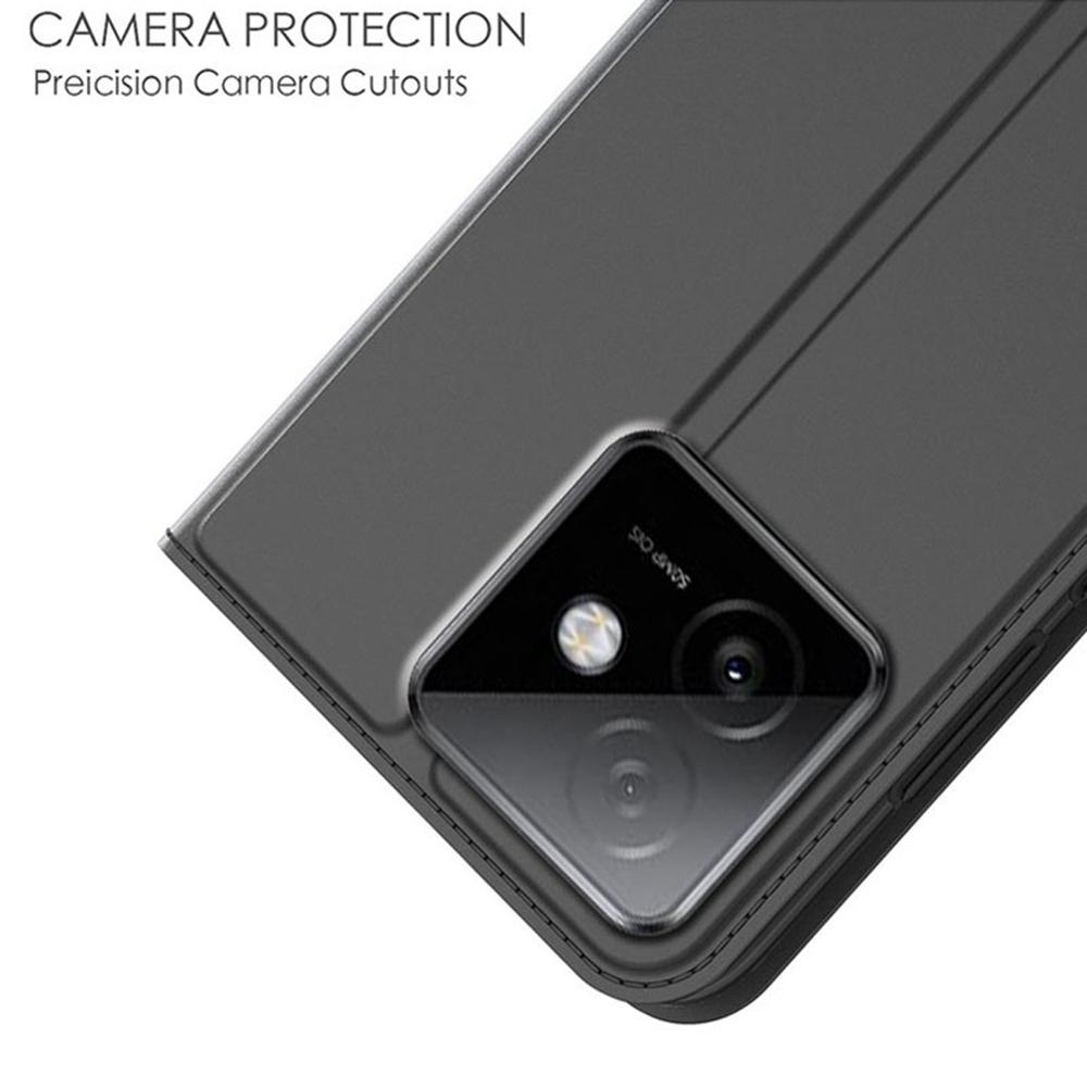 For Honor X60 GT 5G Case PU Leather Phone Cover with Card Holder Stand