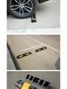 Rubber-Plastic Double Wheel Stopper Parking Device