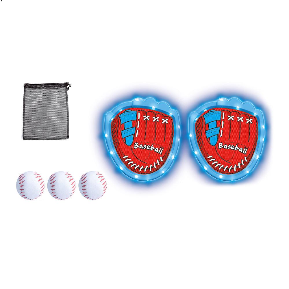 Camping Games Children Luminous Sticky Target Ball Toy Outdoor Leisure Party Parent-Child Interactive Gift