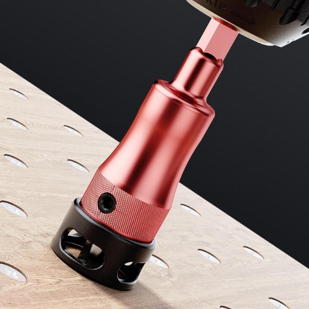 Ensemble d'outils de fraisage à chambrer avec butée de profondeur finition affleurante réglable