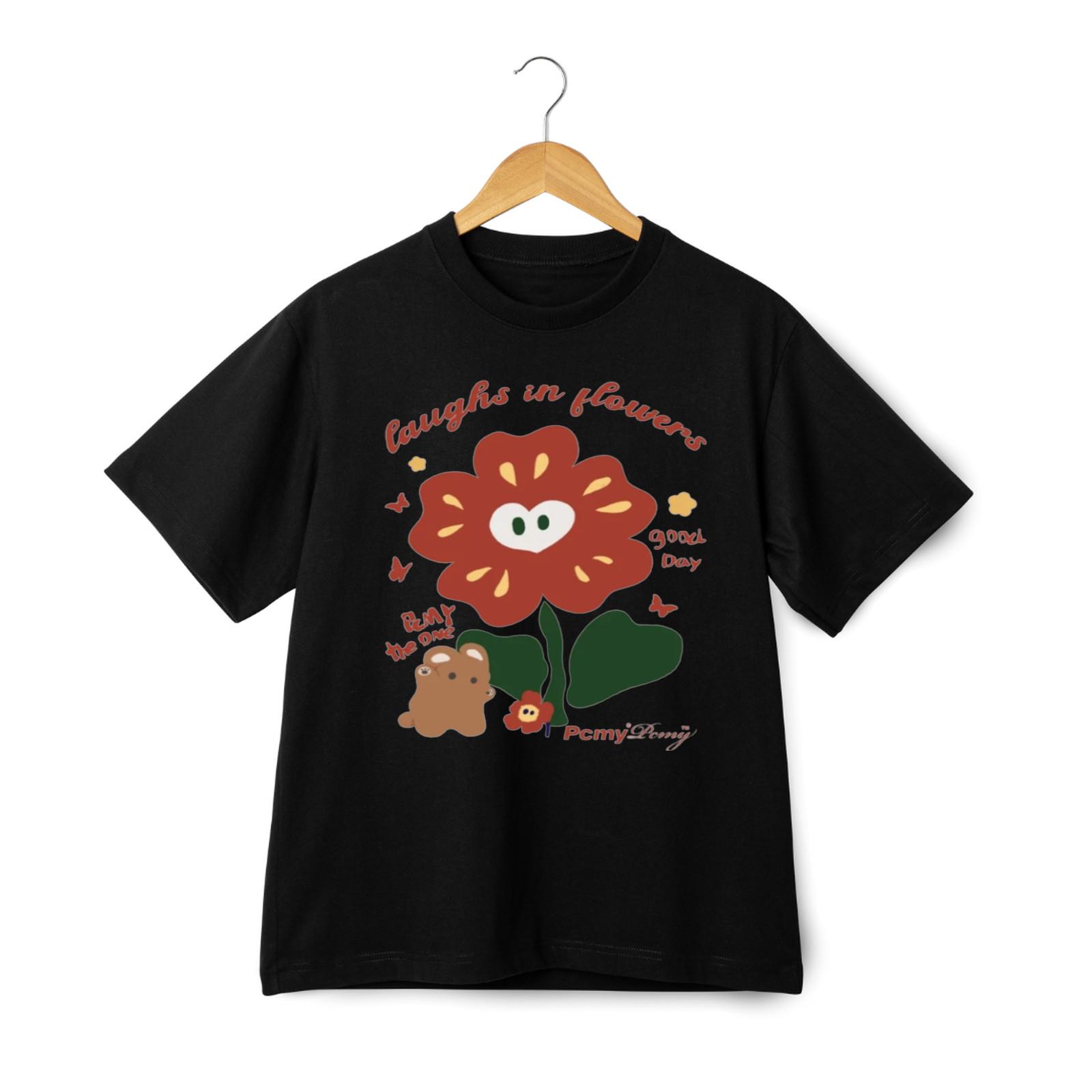 Laughs In Flowers Good Day Graphic Unisex Tee XL