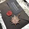 Pendant Lucky Magic Star Rose Gold ,2023 Spring New Jewelry Romantic 925 Sterling Silver Unique Magical Festive Gift For Women