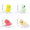 4Pcs Glowing In Dark Reptile Figurines Decoration Handmade Resins Craft For Bedroom Shelf Desk DIY Collection Ornaments