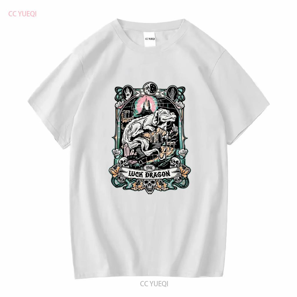 Neverending Story Luck Dragon T Shirt 80's Movie Fantasy Falcor Long or Short Sleeves Vintage Washed Homme Stylish Casual
