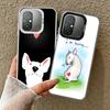 Bull Terrier Dog Cute Puppies Shockproof Phone Case for Xiaomi Poco X7 X6 X5 X3 Pro F7 Ultra M8 Redmi 15C 15 14C 13C 12C 10C 13