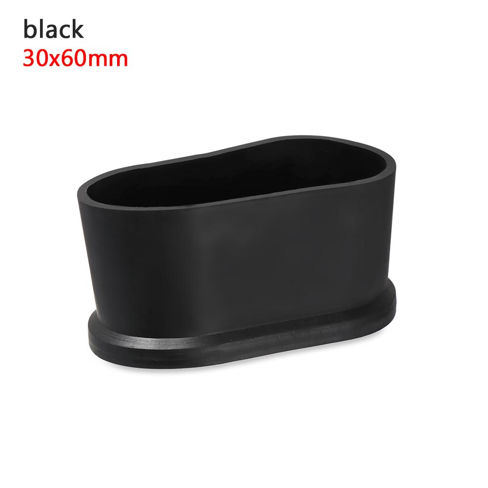 4pcs Non-Slip Oval Chair Leg Caps Feet Protector Pads Furniture Leveling Feet Mat Furniture Table Covers Socks Dust Cover