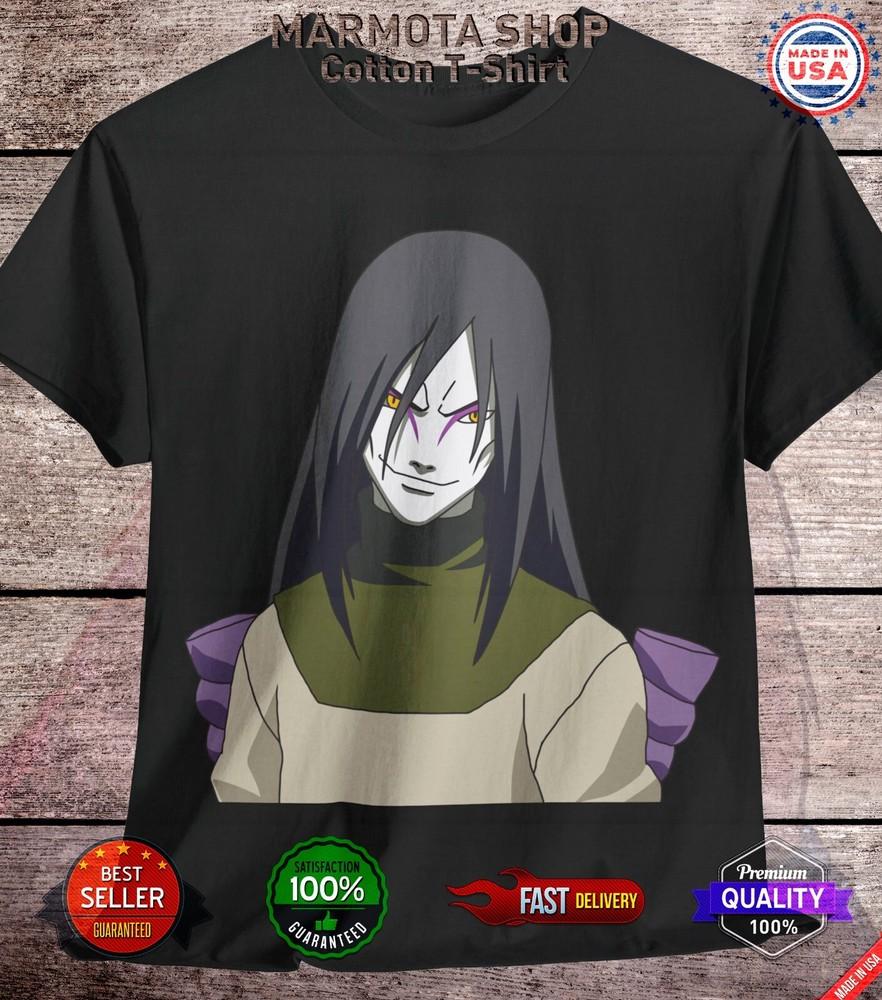 

Orochimaru Shirt Naruto Shippuden Sasuke Kakashi Anime Tee T-Shirt All Size M