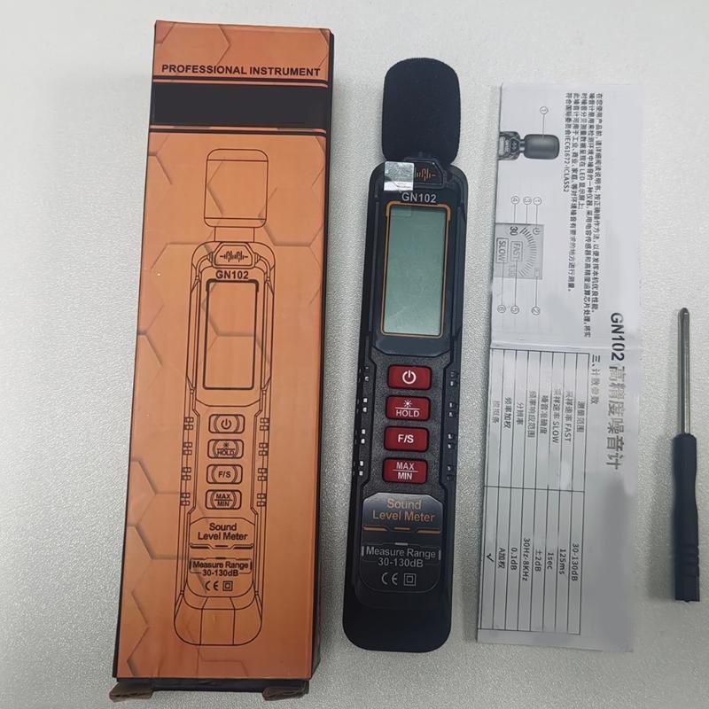 Easy Carry  Sound Level Meter High Precisions Decibel Tester for Accurate Noise Measurement in homes  & Office environment 