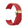Curved arc-shaped fluororubber Watch strap for original OMEGA X Swatch X Blancpain Scuba Fifty Fathoms MoonSwatch FKM watchband
