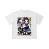 260 GSM Double Yarn 32 Count 100% Cotton Demon Slayer V16 Shinobu Print Unisex Heavy Cotton T Shirt