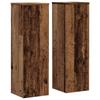 VidaXL Supports pour plantes 2 pcs vieux bois bois d'ingénierie, support de fleurs, support de pot de plante, support de 852949