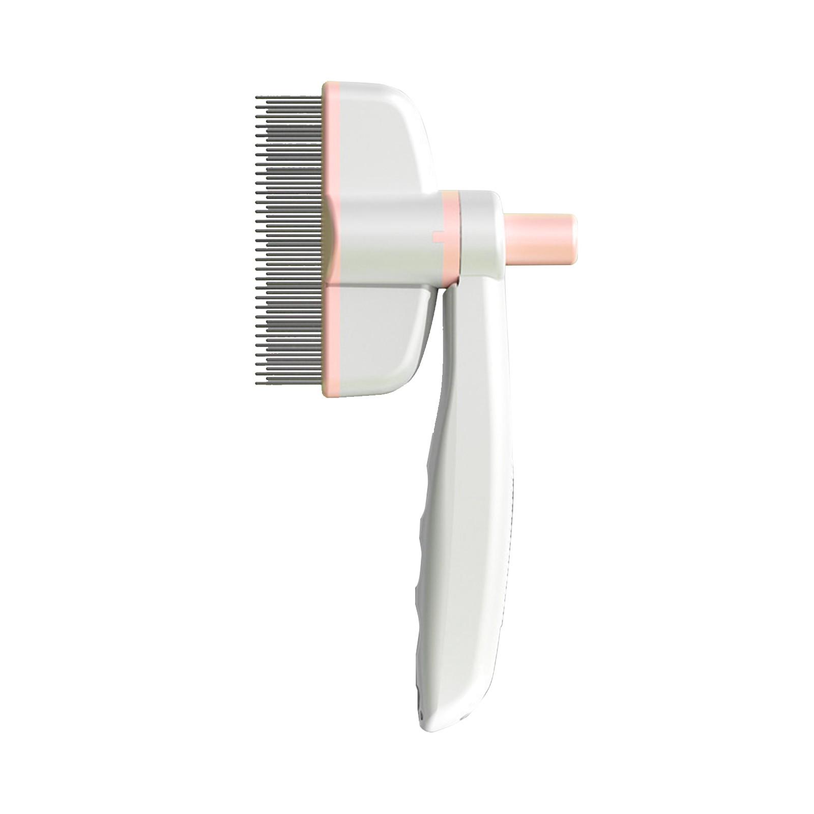 

Самоочищающаяся расческа для домашних животных для распутывания и удаления выпавших волос, расческа для депиляции, вращающаяся расческа для домашних животных One Size