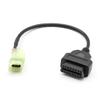 OBD2 Kabel für Honda 4Pin 6Pin Motorrad zu OBDII 16 Pin Kabel 4 Pin/6 Pin Stecker Kabel Motorrad Diagnose Verlängerungskabel
