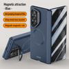 Magsafe Magnetic With Privacy Tempered Glass Flim Full Protect Case For Samsung Galaxy Z Fold 6 Fold6 Spring Hinge Holder Cover