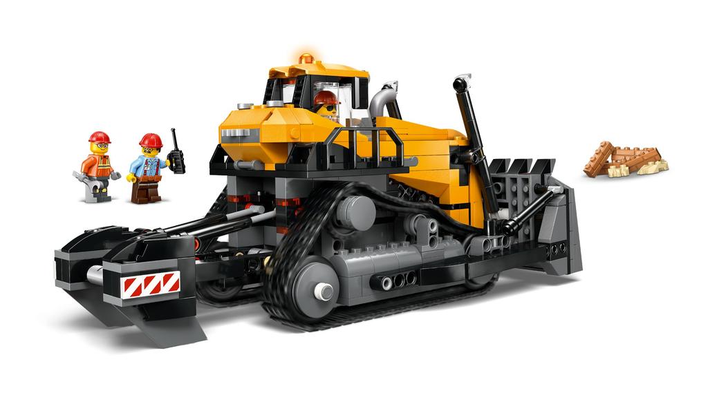 Lego City 60466. Bulldozer Giallo