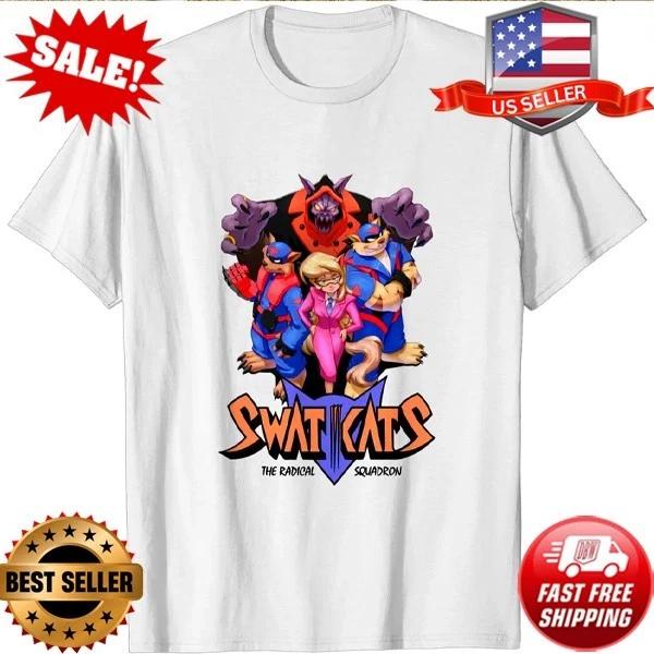 

Fighter Jet Swat Kats Stream Swat Kats Elite Full Team Swat Kats T-Shirt S-5XL 3XL