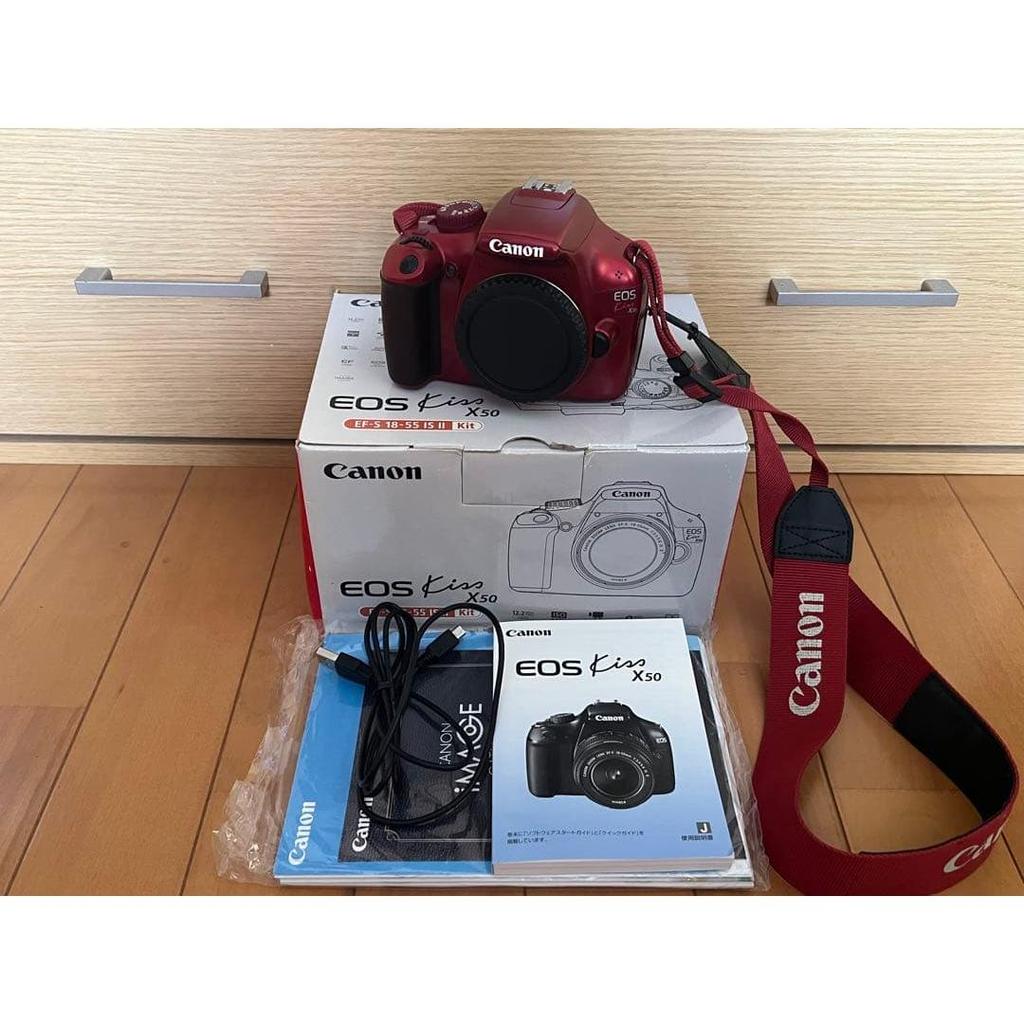 Used EOS Kiss X50 with 75-300mm telephoto lens