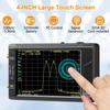 -SA ZS406 Spectrum Analyzer, 2025 Upgrade 4.0-inch 100kHz-5.4GHz HW V0.4.6 Handheld Frequency Analyzer, with 32Gb Card, 2-in-1 Signal Generator