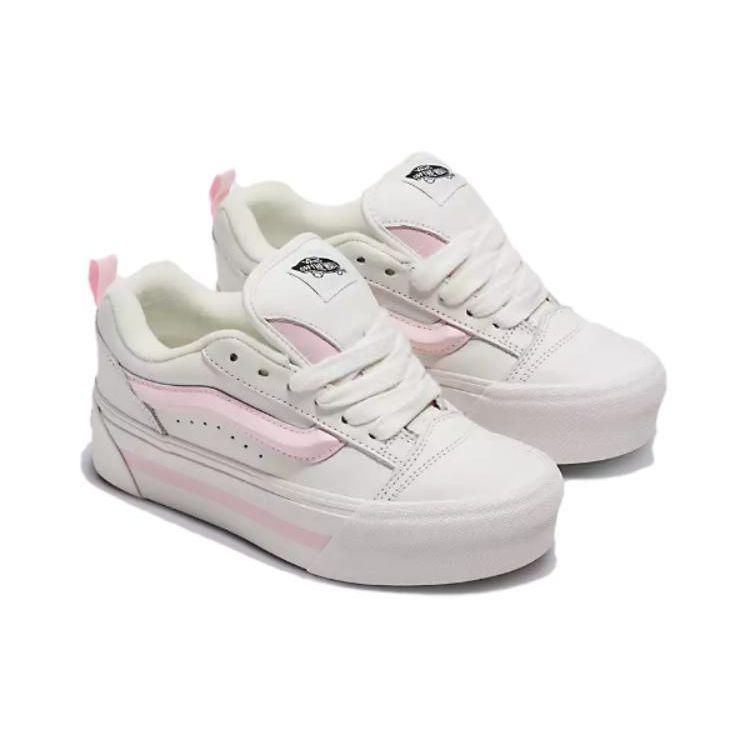 Vans Knu Stack Smarten Up White Pink Unisex Sneakers VN000CP6YL7