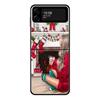 Christmas Tree Girl Gift Phone Case For Samsung Galaxy Z Flip Z Flip3 5G Z Flip4 Hard PC Matte Shell