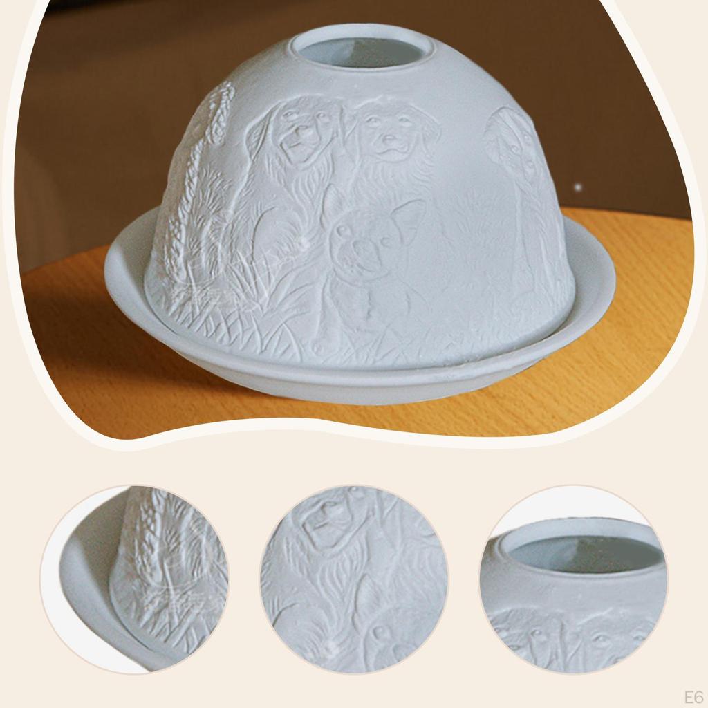 Candle Holder for Tea Light, Bowl Design Tabletop Use, Ideal Weddings And Home