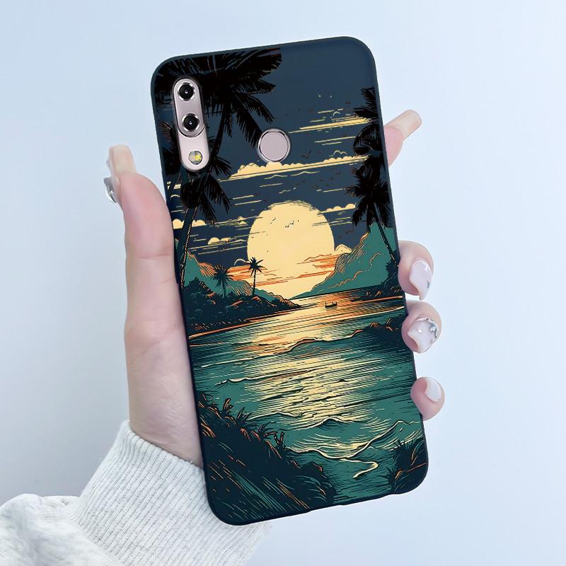 Für ASUS Zenfone 5 ZE620KL ZF620KL X00QD 5z ZS620KL Z01RD Hülle Luxus Süßes Liebes Kaninchen Lustig Schwarz Weiche TPU Silikon Rückseite