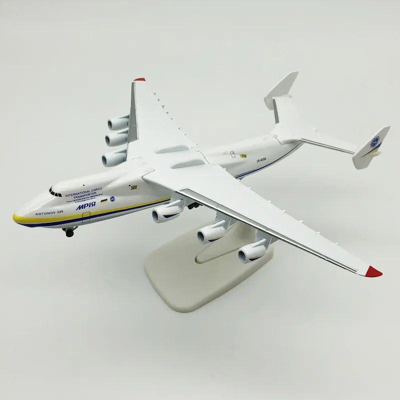 20CM Diecast Metall Legierung Antonov An-225 „Mriya“ Flugzeug Modell 1/400 Maßstab Replik Flugzeug Modell Spielzeug Für Sammlung