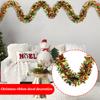 3pcs Christmas Red, Green, Gold Foam Silk Ribbon With 9cm2 Meter Dense And Thick Decoration