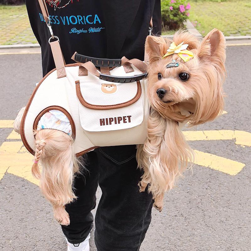 Kleine Rasse Cartoon Umhänge-Haustiertragebeutel